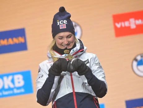 Норвезька біатлоністка, яка здобула в Пекіні п'ять медалей, оголосила про завершення кар'єри