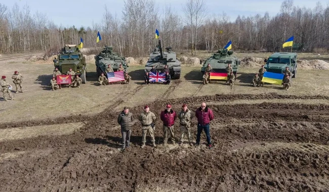 Европейские танки в Украине
