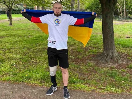 Український військовий на протезі здолав 42-кілометровий лондонський марафон