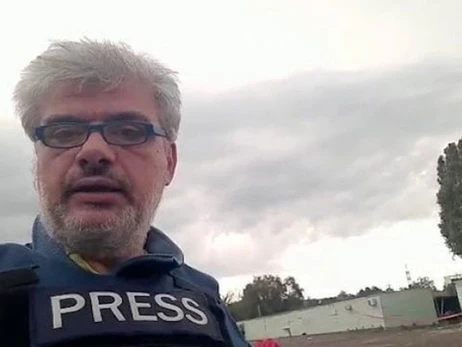 Поранений під Херсоном італійський журналіст: Я був весь у крові