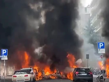 У центрі Мілану вибухнула вантажівка з кисневими балонами, евакуювали школу
