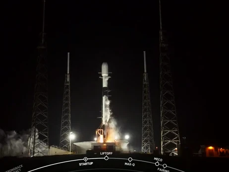 SpaceX вивела на орбіту нову партію із 56 супутників Starlink