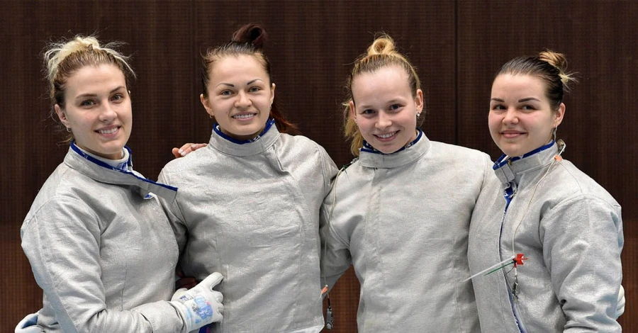 Женская сборная Украины по фехтованию на саблях победила США и выиграла Кубок мира