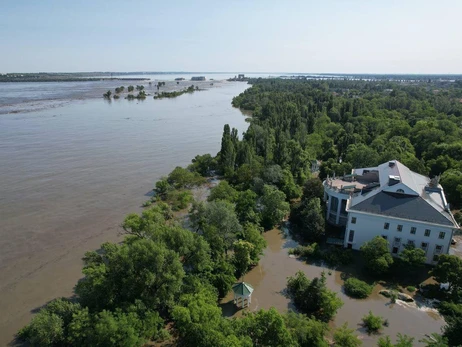 Через затоплення парку «Нижньодніпровський» загинули тисячі тварин