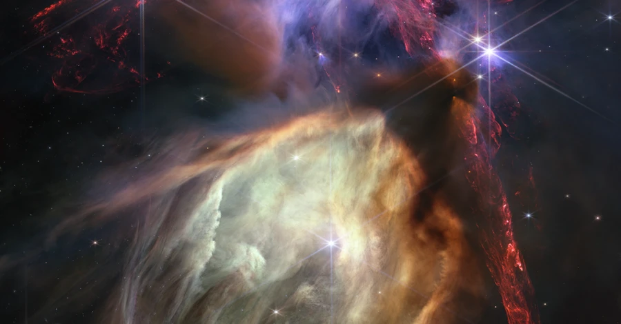 Телескоп Уэбба сделал уникальные снимки области звездообразования
