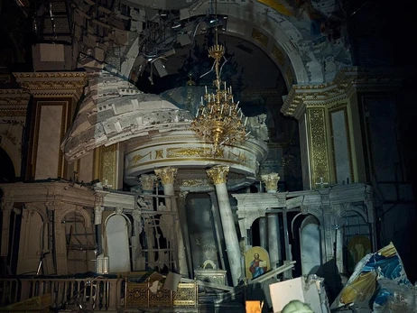 Ракетный удар России разрушил самый большой храм Одессы, заложенный в 1794 году