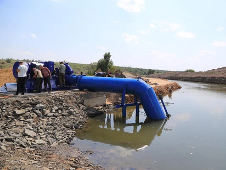 Запустили першу нитку водопроводу, збудованого після підриву Каховської ГЕС