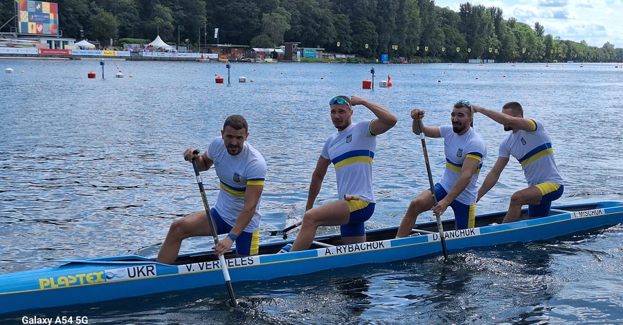 Україна взяла другу бронзу Чемпіонату світу з веслування на байдарках і каное-2023