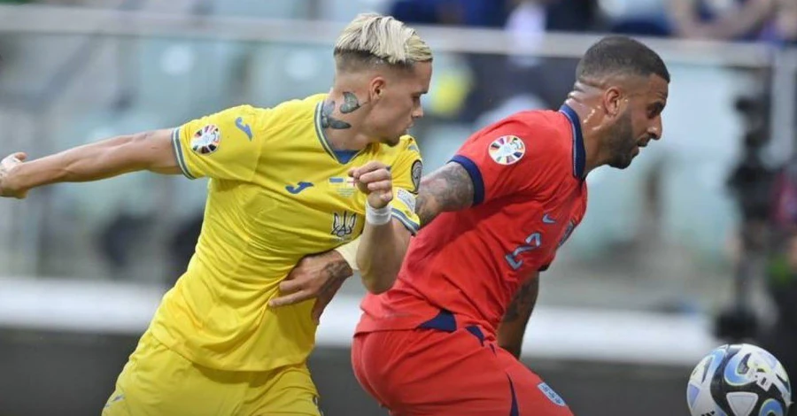 Отбор на Евро-2024: Украинская сборная сыграла вничью с Англией