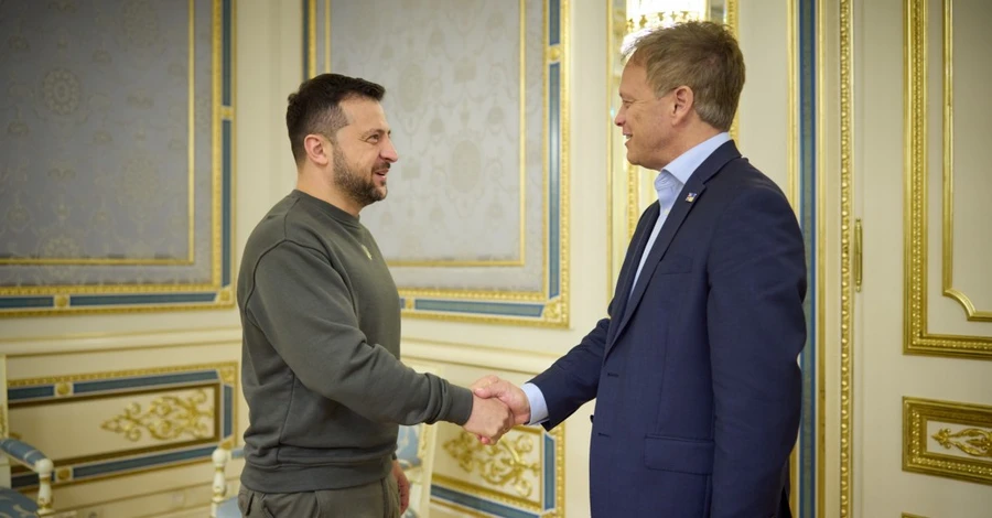 Новий міністр оборони Великобританії зустрівся із Зеленським у Києві