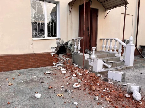 В результате обстрелов Херсона пострадал Свято-Духовский кафедральный собор УПЦ (МП)