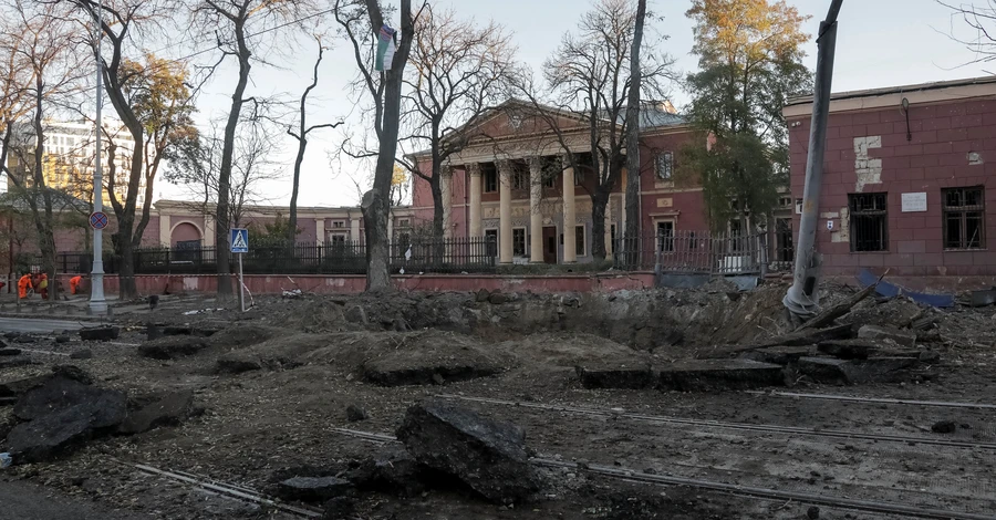 В центре Одессы из-за атаки РФ повреждены шесть памятников архитектуры