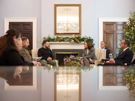 Зеленский встретился в Белом доме с вице-президентом США Камалой Харрис
