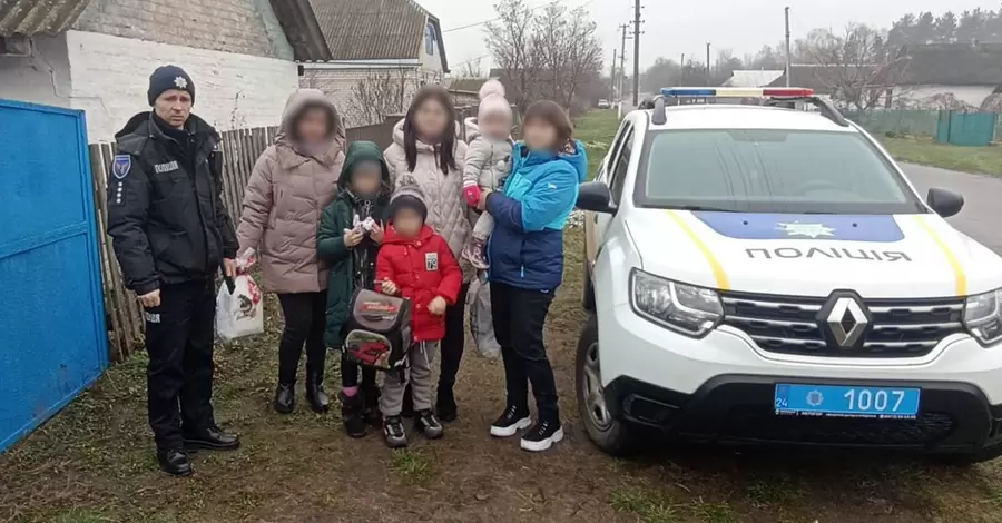 В Черкасской области мать оставила трех детей и ушла на двое суток из дома