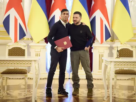 Зеленський та Сунак підписали угоду про гарантії безпеки для України