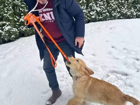 Олександр Ткаченко у день народження показав свого собаку та закликав донатити на дрони для ЗСУ