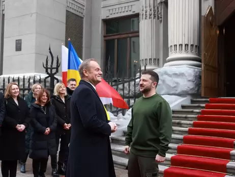 Привіт, мій друже: Туск і Зеленський зустрілися у Києві
