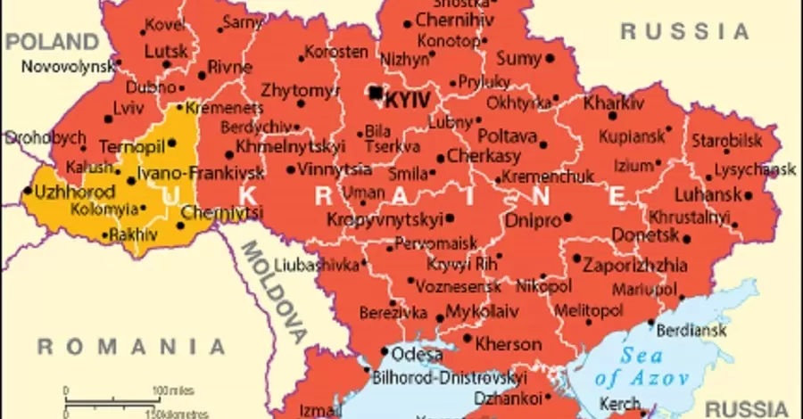 МИД Британии изменил рекомендации для путешествий в четыре области Украины