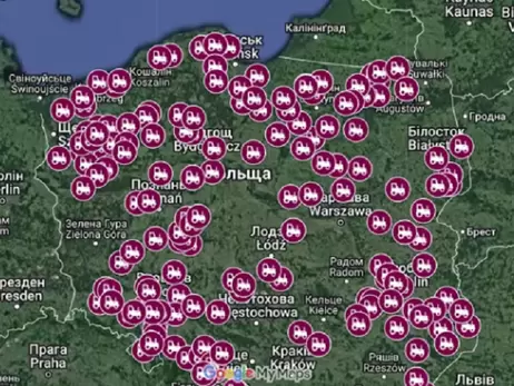 У Польщі протестують фермери, вимагаючи захистити їхній бізнес від імпорту