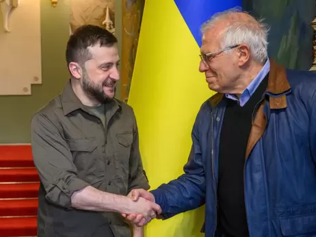 В Киев в третий раз приехал высокий представитель ЕС Жозеп Боррель