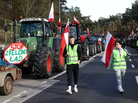 Польские фермеры расширяют географию протестов – будут блокировать границу с Литвой