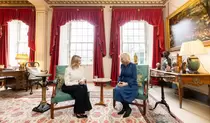 Олена Зеленська зустрілася з королевою Великобританії Каміллою