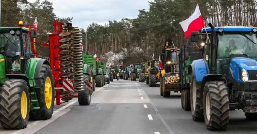 Польські фермери анонсували сотні протестів по всій країні