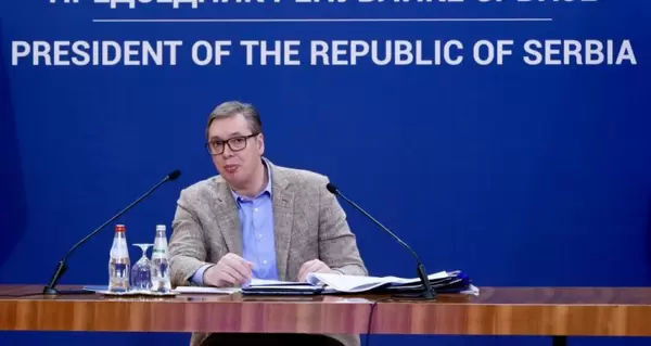 Президент Вучич назвав дві причини того, що на Сербію насуваються “важки часи”