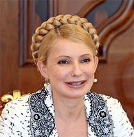 Тимошенко рассказала анекдот о Ющенко 
