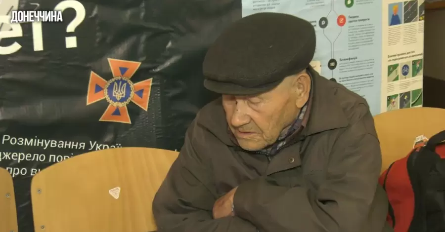 88-річний дідусь вийшов з окупації, щоб не отримувати громадянство Росії