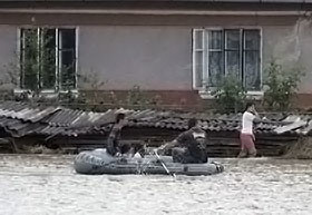 Западной Украине снова угрожает наводнение 