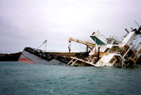 В Малайзии затонуло судно с 100 людьми на борту 