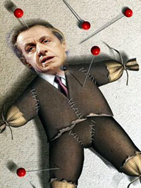 Компания изготавливает куклы-вуду Саркози 