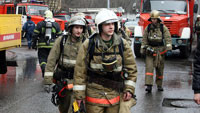 В Киеве сгорел бильярдный клуб 