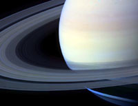 Космический зонд снял полярное сияние на Сатурне 