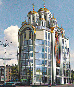 В Донецке построят высотку с храмом на крыше 
