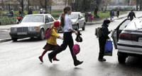 В Киеве открыта охота на пешеходов-нарушителей 