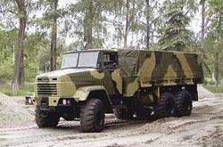 Украинская армия сделает КрАЗ основным автомобилем 