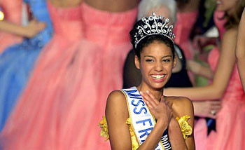 Новой «Мисс Франция» стала афроамериканка  ФОТО
