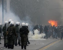 Грецию охватила всеобщая забастовка 