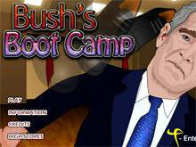 Появилась игра о спасении Буша от ботинка  