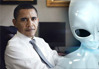 Барак Обама расскажет  правду о пришельцах? ВИДЕО