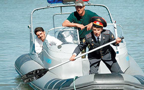 «Морской патруль»: три мента в лодке и женщина 