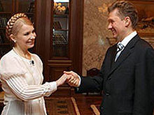 Газпром заявил, что Тимошенко купила газ за 360 долларов 