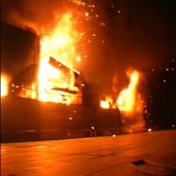 В Астрахани вместе с деревянным домом сгорели 15 человек 