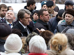 Социологи уверены, что 65% украинцев хотят, чтобы Ющенко ушёл 