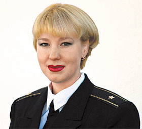 Впервые в истории Украины помощником командующего ВМС стала женщина 
