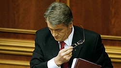 Ющенко назвал условия для проведения досрочных президентских  выборов  