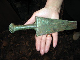 В Святогорске нашли уникальный клад знаменитого археолога Сибилева 