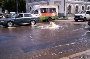 Украинский город затопили канализационные стоки  